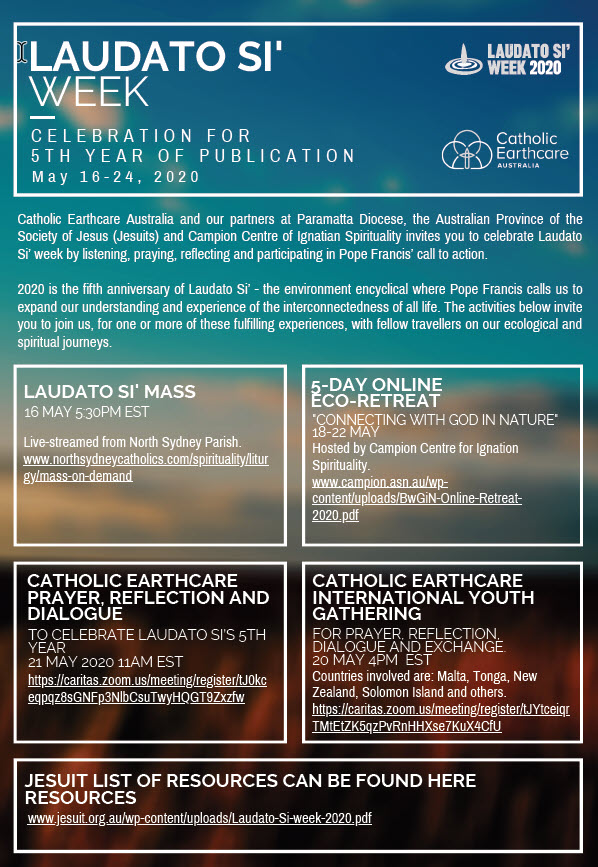 0520 Laudato Si week 2