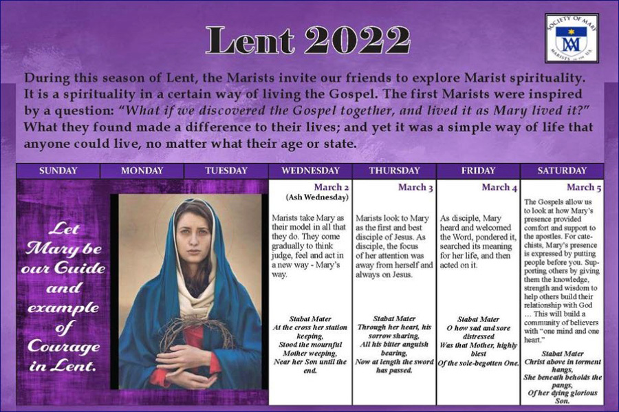 0322 Lenten calendar