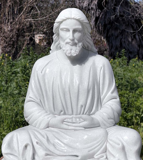 0523 Meditation Jesus lotus posture 2