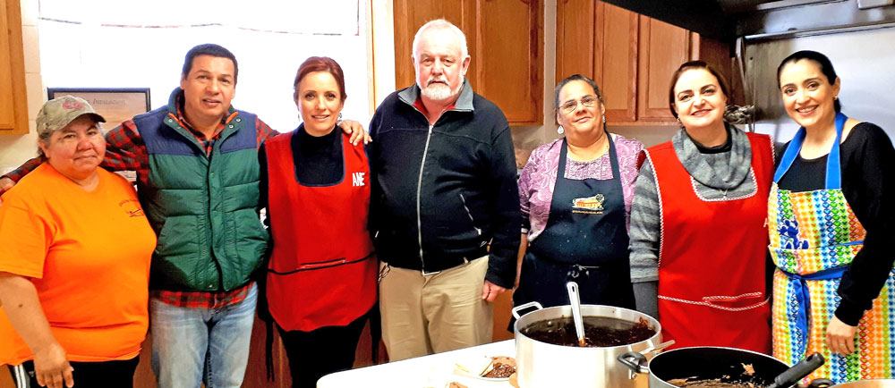 0219 Brownsville 002b Tony with Soup Kitchen Team a